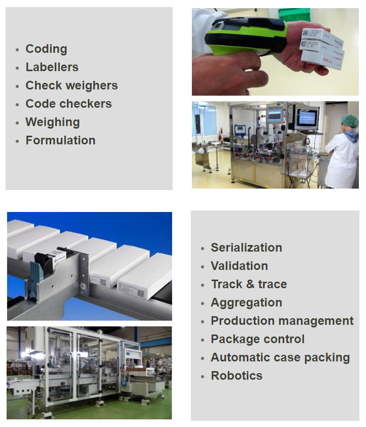 Solutions for the pharmaceutical industries